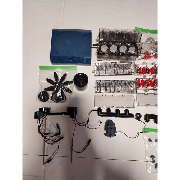 Playz V8 Combustion Engine Model Building Toy Kit - Picture 3 of 12